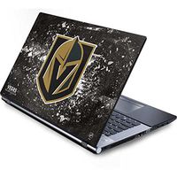 Skinit Decal Laptop Skin for Generic 17in Laptop (15.2in X 9.9in) - Officially Licensed NHL Vegas Golden Knights Frozen Design