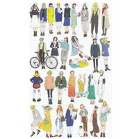 Decorative Adhesive Sticker Tape for Photo Diary Album DIY Sticker Sweet Girl#B