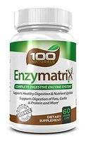 Enzymatrix: Complete Digestive Enzyme System, Supports Healthy Digestion & Nutrient Uptake, Supports Digestion of Fats, Carbohydrates, & Proteins and More-100% Satisfaction Guaranteed