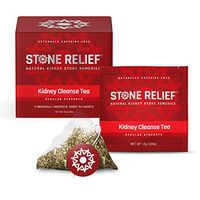 Chanca Piedra Kidney Cleanse Herbal Tea (Regular Strength) [Stone Breaker + Dandelion Root + Real Lemon] Kidney Support - Kidney Stone Dissolver - Kidney Supplement - Kidney Stone Prevention