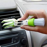 Double Head Clean Tools Window Leaves Blinds Duster Pocket Brush Keyboard Dust Collector Computer Air-condition Cleaner
