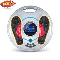 Electrical Pulse Foot Massager - Feet and Legs Massager Machine for Neuropathy - Electrical Nerve Muscle Massage with Infrared Remote and TENS for Body Pain Reflexology