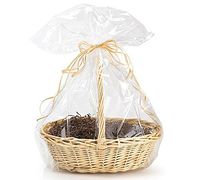 Cellophane Bags 100 Pack Preimum High Quality Large Cello Bags 27" X 35" Round Bottom 100 Bags in Each Pack