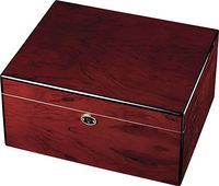 Visol Products VHUD504 Rosendale Rosewood Cigar Humidor, Holds 50 Cigars
