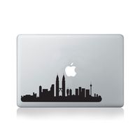 Kuala Lumpur City Skyline Vinyl Decal for MacBook (13/15) or Laptop