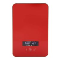 Tankless Water Heater, 220V 8500W Tankless Instant Electric Hot Water Heater for Home Bathroom Shower Water Heater Kit(Red)