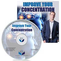 Improve Your Concentration Self Hypnosis CD / MP3 and APP (3 IN 1 PURCHASE!) - Hypnotherapy CD for Improving Focus and to Improve Concentration. Never lose Focus