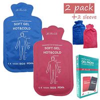 Pain Relief Flexible Ice Pack for Injuries Hot & Cold Therapy Reusable Gel Pack/Heat Wrap - Great for Back, Waist, Shoulder, Neck, Ankle, Knee and Hip (Type2)