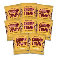 Chomptown | Lemon Cranberry | High-Protein Cookie | 11g Protein | Gluten-Free | Dairy-Free | Non-GMO | 2.75 oz (Pack of 8)