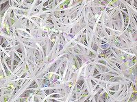 White & Iridescent Veryfine Cut 10 lb Box ~ Spring-fillÂ Shred - WRAPS-SP10WI