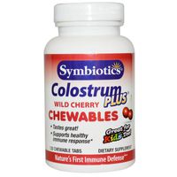 Symbiotics Colostrum Chewbl Cherry