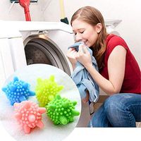 DengRen Laundry Washing Ball Colorful Housework Cleaning Artifact Washing Machine Laundry Ball - Reusable Eco Friendly Fabric Softener Alternative Helper Satisfactory service 4 Pcs