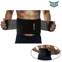 ZSZBACE Unisex Back Brace Adjustable Lumbar Support Belt - Relief Lower Back Pain with Sciatica/Scoliosis/Herniated and Slipped Discs or Degenerative Disc- Back Support for Old and Young (XXL)
