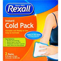 REXALL Instant Cold Pack (2 Packs 5.75 inch X 9 inch)
