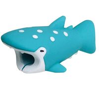 Waroomvan Cable Clearance Sale BITE for iPhone Cable Cord Cute Animal Phone Accessory Protects Cable Accessory (Dot Shark)