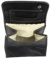 Tobacco Pouch"SHAG" | Made of Buffalo Leather | Pipe Brown | by Alpenleder