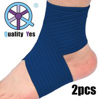 QY 2Pack Ankle Support Knee Support Wrist Support--Dark Blue