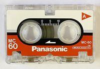 Panasonic Microcassette MC-60 Tape - 3-Pack (RT-603MC)