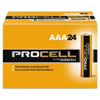 Procell Alkaline Batteries, AAA, 24/Box by: Duracell