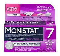 Monistat 7-Day Vaginal Antifungal | Complete Therapy Combination Pack | Pack of 4 | 7 Applicators, Original Rx Cream, Itch Relief Cream, and Soothing Wipes