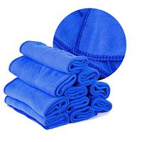 SRETAN 10pcs Microfiber Cleaning Towel Absorbent Home Washing Clean Cloth 12inch