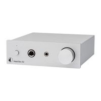 Pro-Ject Head Box S2 Headphone Amplifier - Silver