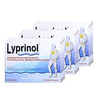 Pharma Lyprinol® Pcso-524® 200 Capsules New Zealand Green Lipped Mussel Extract Oil Joint Health Support & Mobility (Pack of 3)