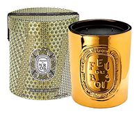 Diptyque Limited Edition Feu de Bois 1500 g Candle. Gold
