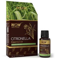 WOW Citronella Essential Oil - Calm Fragrance For Stress & Anxiety Relief - Aromatherapy For Relaxation & Meditation - Perfect Mix For DIY Soaps & Candles - Pure Therapeutic Grade (Undiluted) - 10 mL