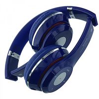 USC Trading GeVeyBox X013 BT Sleek Stereo Wireless Headphone S460, Blue