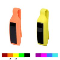 Dunfire Replacement Clip Case/Holder for Fitbit Alta (2PCS - Orange & Yellow)