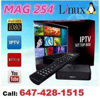 MAG 254 IPTV Full HD 3D Media Streamer STB - WiFi & HDMI Bundle Pack 2016 v2.7 Model
