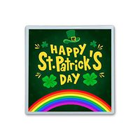 Contact Lens Box Holder Container Case Storage Eyecare Kit -Happy Together St Patrick's Day