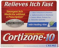 Cortizone 10 Maximum Strength Anti-Itch Creme , 1 Oz