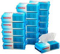 BalanceFrom Multi-Purpose 100% Unscented Cotton Tissue Soft Dry Facial Cotton Wipes for Sensitive Skin, White