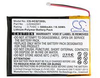 Replacement Battery for HP L02442001, Fit Model HP eStation Zeen,CQ720A(5000mAh,3.70V, Li-Polymer)