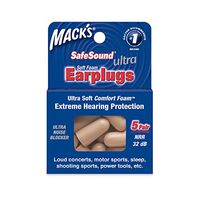 Mack's Ultra Ear Plugs (5-pair Box)