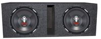 (2) Boss Audio P126DVC 12" 4600 Watt Car Subwoofers+Vented Sub Box Enclosure