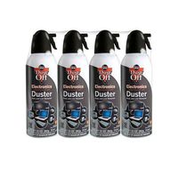 2 X Dust-Off Disposable Compressed Gas Duster, 10 oz Cans, 2/Pack
