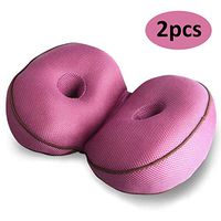 DYYTRm Ischial Cushions,Comfort Seat Cushion,Fits in Car Seat, Home, Office PE Hose Four Seasons Breathable Rebound Office Hip Seat Cushion