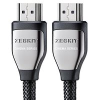 Zeskit HDMI Cable 3ft (4K 60Hz HDR UHD 4:4:4) - HDCP 2.2 - HDMI 2.0 High Speed 18Gbps - 3D ARC Ethernet 2160p 1080p - Compatible with Samsung Xbox PlayStation PS3 PS4 nVidia Apple TV Fire TV Netflix