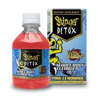 Stinger Detox Whole Body Cleanser 1 Hour Extra Strength Drink – Pink Lemonade – 8 FL OZ - 5 Pack