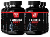 Candida Program - Candida Away - Metabolism Booster - 6 Bottles 360 Capsules