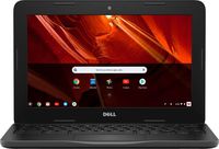 Dell 11.6" HD (1366 X 768) Energy-Efficient LED Backlight Chromebook | Intel Celeron Dual-Core | 4GB RAM | 32GB eMMC | Wireless-AC | Bluetooth | Webcam | HDMI | MicroSD Card | Chrome OS