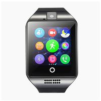 Smart Watch Phone, Smartwatch with Pedometer TF SIM Card Slot Camera Call Text SMS Notification Compatible with Android Samsung Huawei LG Sony and iOS iPhone (Partial Function) for Men Women Teens