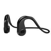 Trcode Bone Conduction Headphones Wireless Titanium with High Sound Quality Stereo，Z9 Open Ear Sport Bone Conduction Headphones Bluetooth with Microphone for Running and Driving (Black)