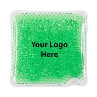 Square Gel Beads Hot/Cold Pack - 100 Quantity - $1.30 Each - Promotional Product/Bulk/Branded with Your Logo/Customized