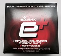 isagenix E+ shot 6-2oz bottles