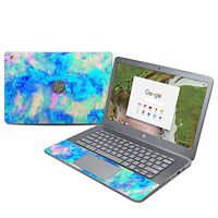Electrify Ice Blue Protector Skin Sticker Compatible with HP Chromebook 14 G5 - Ultra Thin Protective Vinyl Decal Wrap Cover