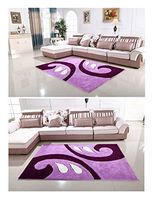 Carpet Cushion， Soft Plush Coffee Table Rugs Living Room Bedroom Carpet For Sofa Home Villa Foot Pad (Color : Purple, Size : 2000MM×3000MM)